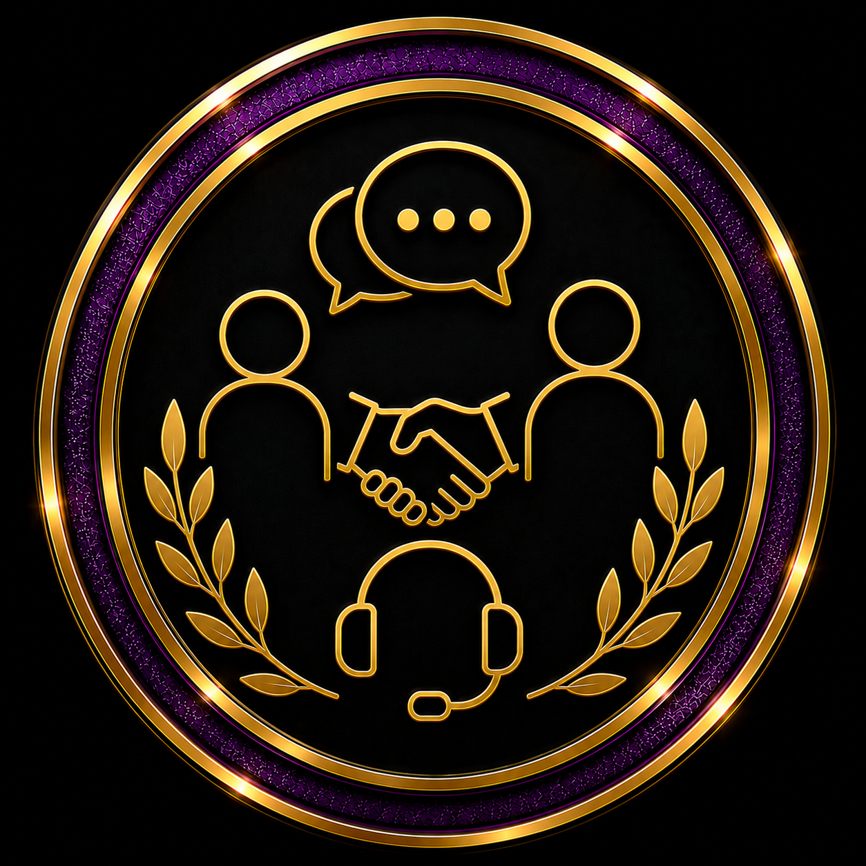 Communication and support FAQ icon